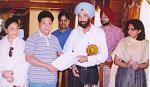 P2 Mr. Parveen komal chairman IHROP3 handed over appointment letter to Mr. BS thind former ADGP Himachal Pradesh as president ihrop3 North India.